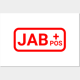 JAB positiv Posters and Art